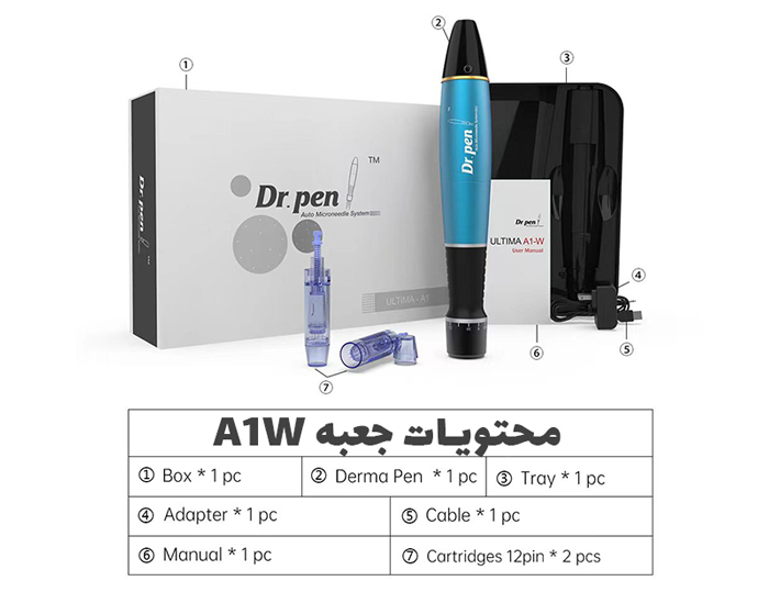 محتویات میکرونیدلینگ دکترپن a1w